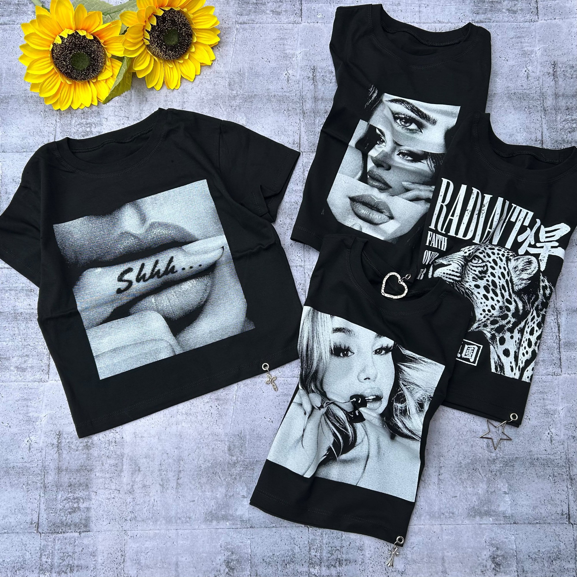 Baby Tee con Aplique - Imagen 6