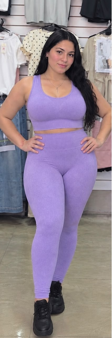 Conjunto Calza Push Up + Top - Imagen 2