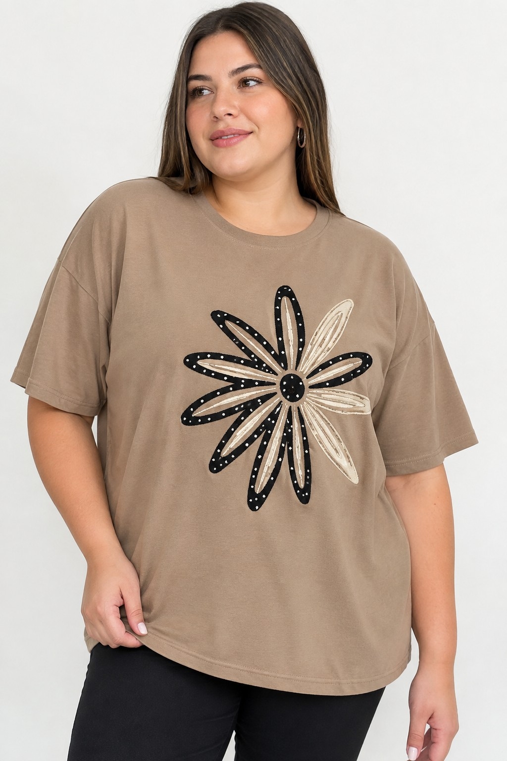 Remeron Importado Flor con Pintitas - Imagen 1