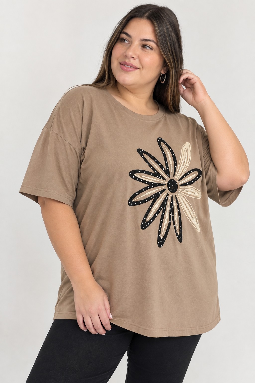 Remeron Importado Flor con Pintitas - Imagen 3