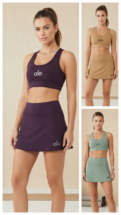 Conjunto Short Pollera y Top