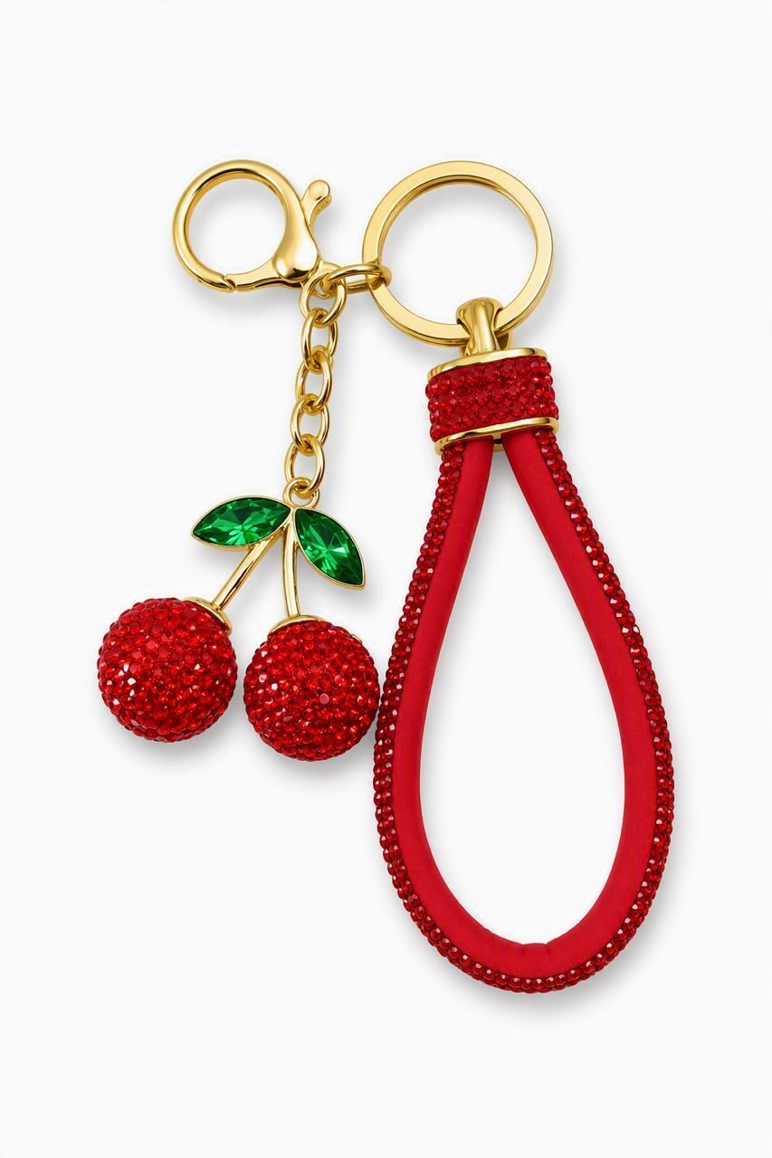 Llavero Cereza Strass - Imagen 4