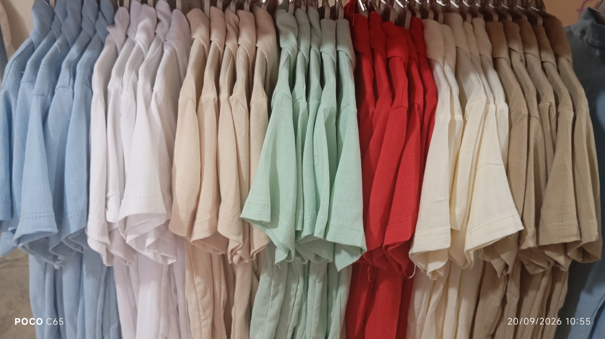 Conjunto Camisa Lino Espandex Spandex - Imagen 3