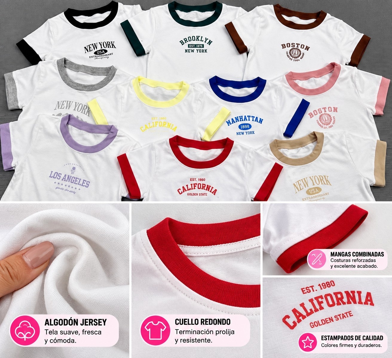 Babys Tees Combinadas - Imagen 2