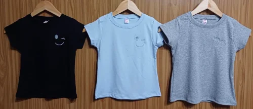 Remera Bordada Smile