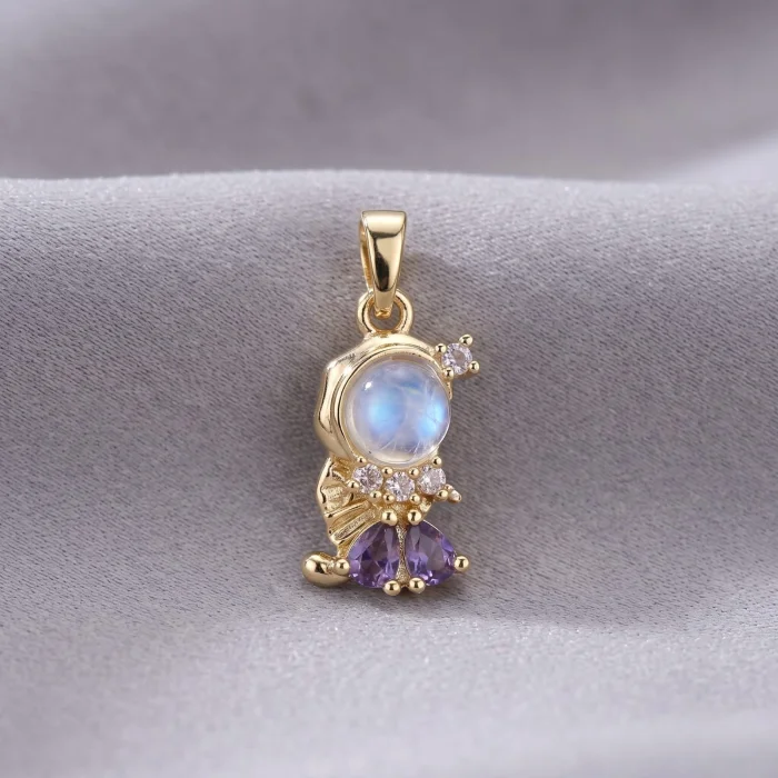 Dije de Rapunzel en Dorado