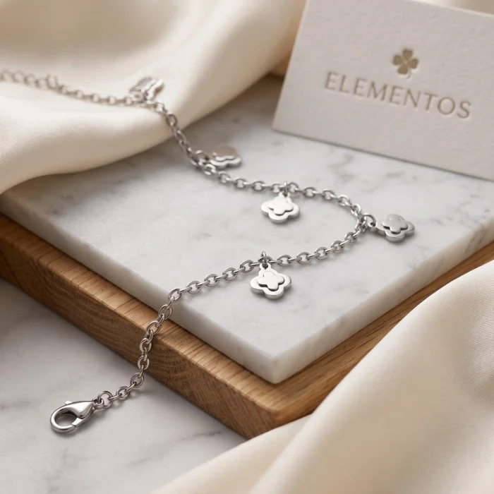Pulsera de Trebol 3 Hojas