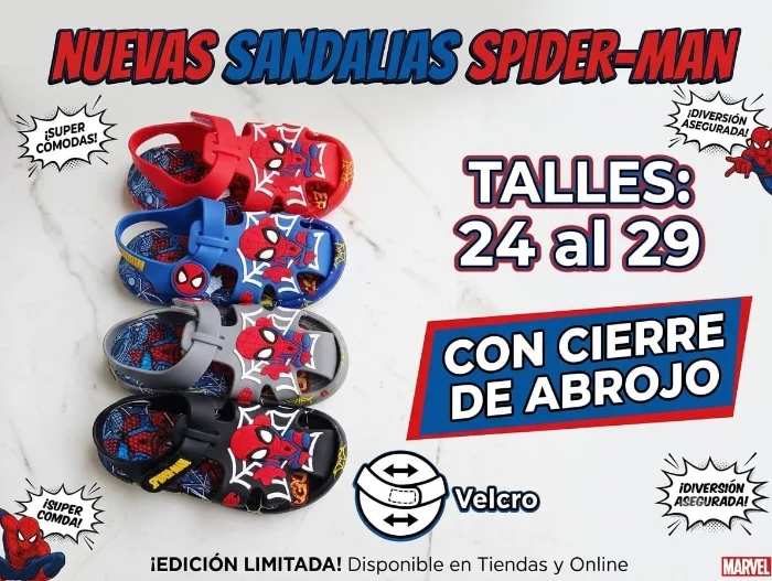 Siderman Sandalias 24 al 29