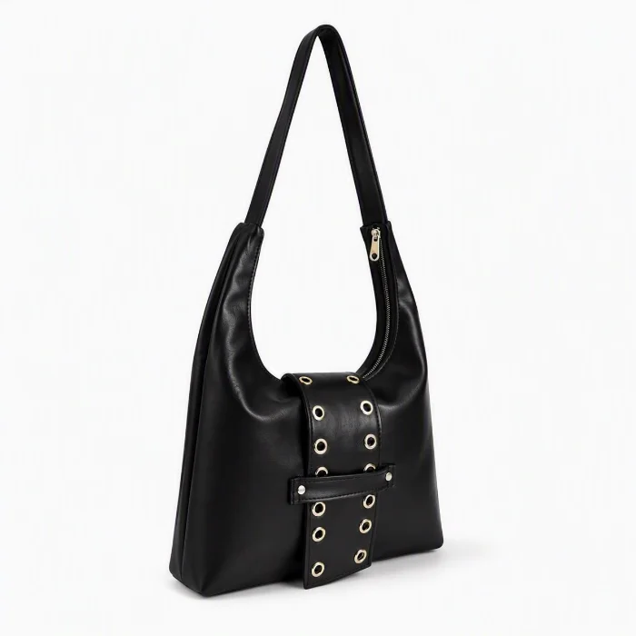 Bolso Boho con Cinto y Ojales