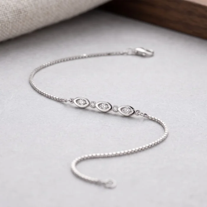 Pulsera de Hojitos con Circones