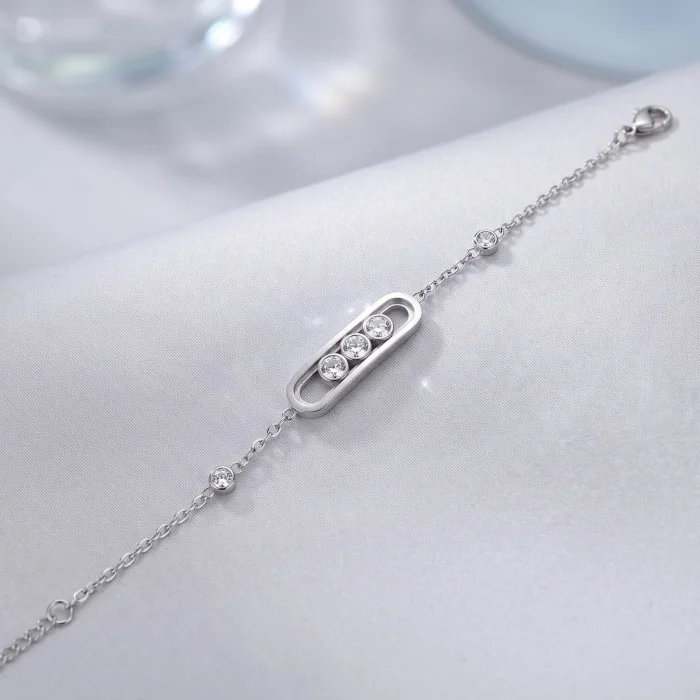 Pulsera con 3 Circones Movibles de Anti Estres