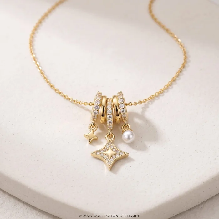 Collar con Dijes Estrella del Norte