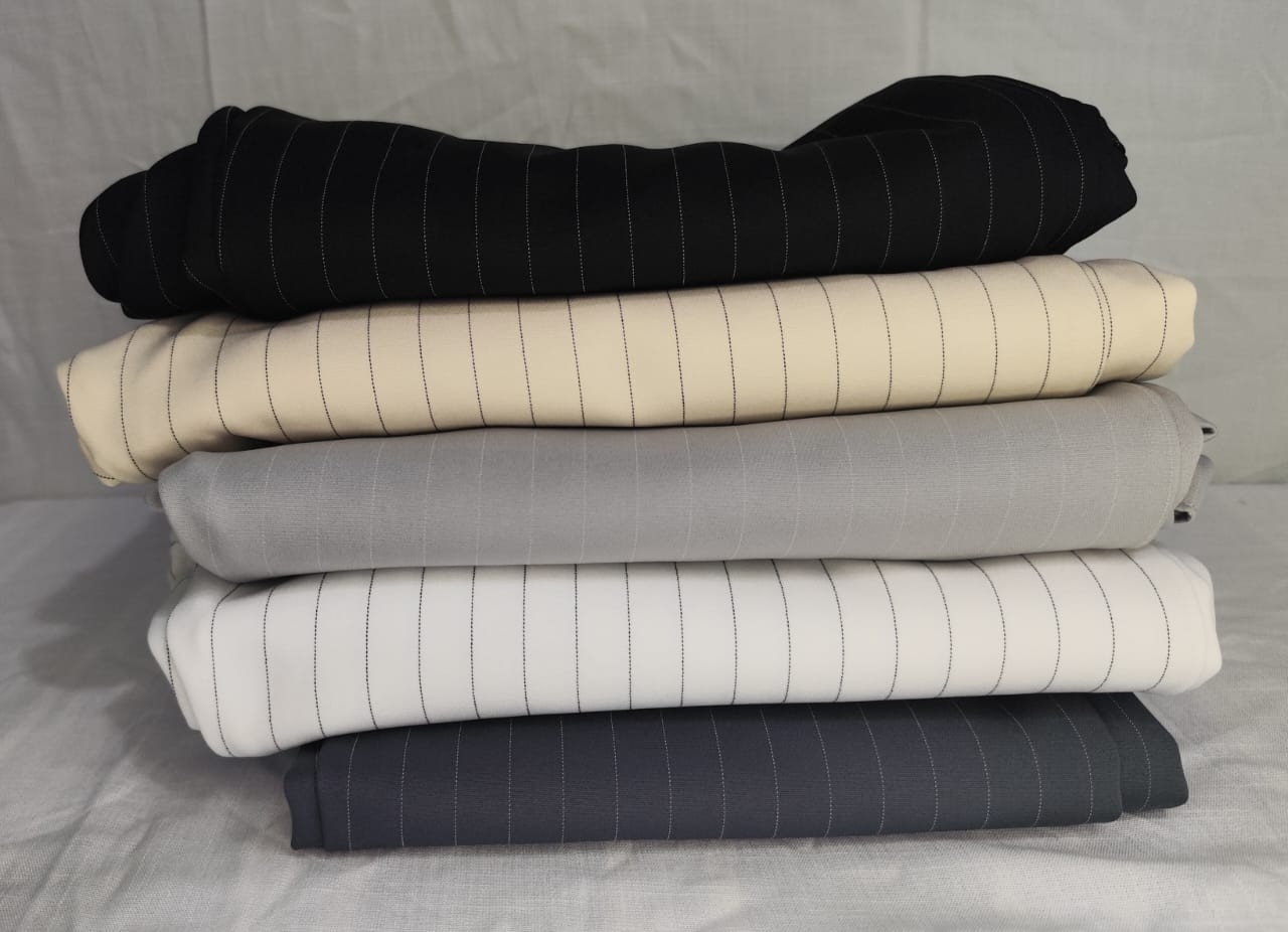 Pantalones Rectos de Sastrero Rayado - Imagen 3