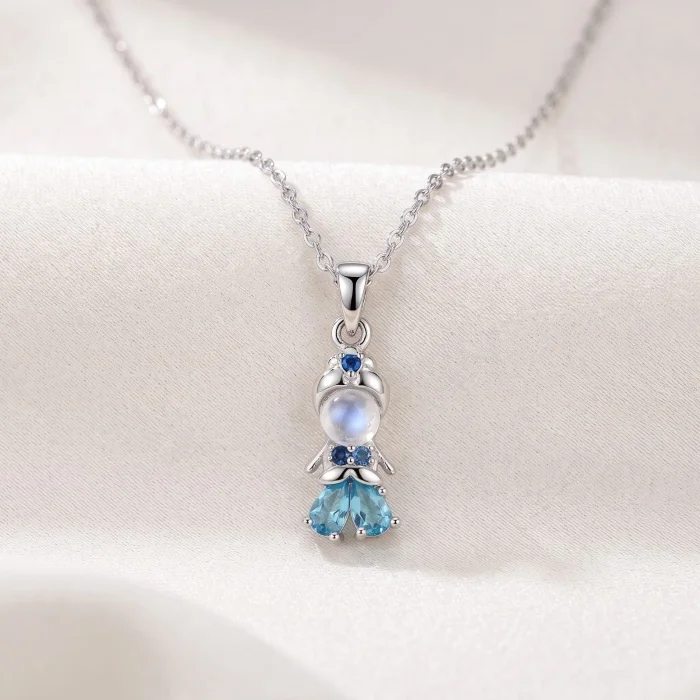 Collar de la Cenicienta en Plateado