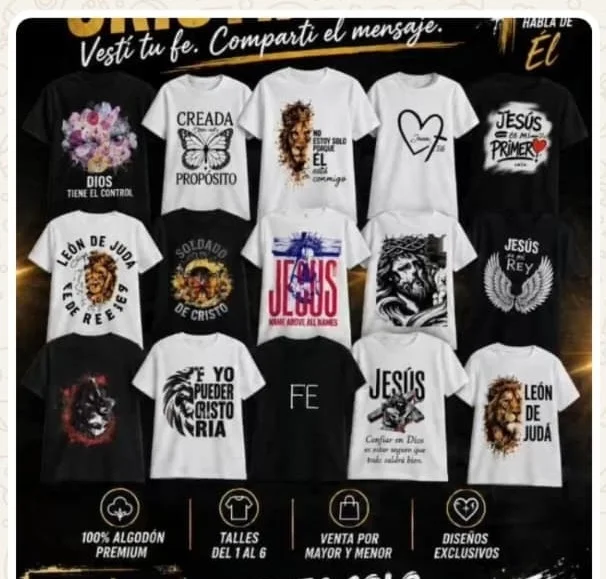 Remeras Cristianas