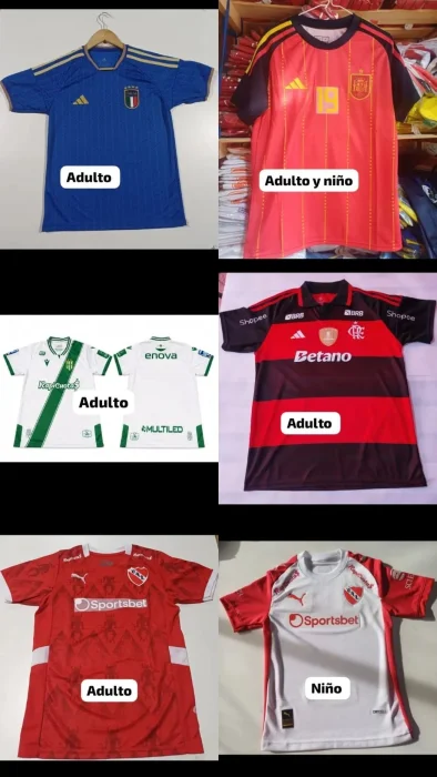 Camisetas Fútbol