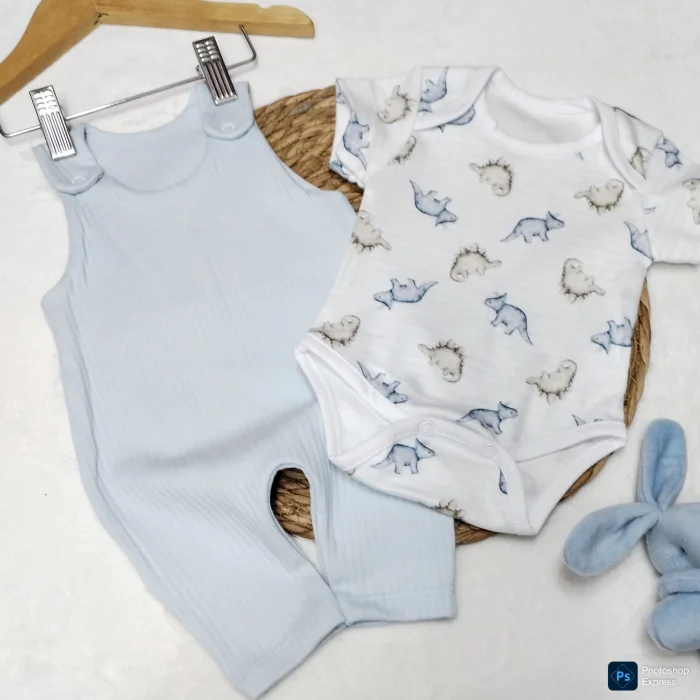 Conjunto Body y Jardinero Fantasía