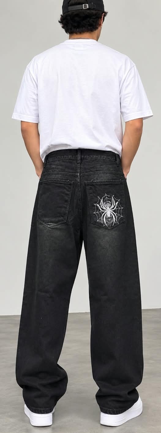 Pantalon Baggy Bordado - Imagen 2