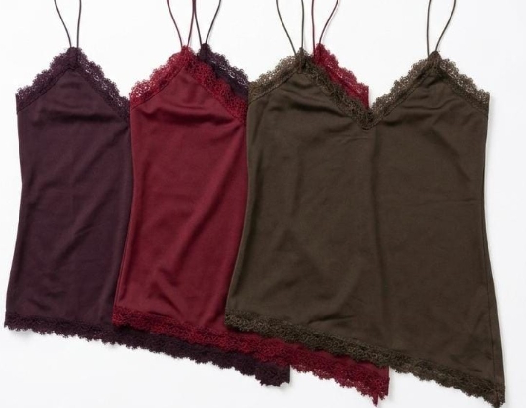 Musculosa Bretel Encaje Lycra - Imagen 2