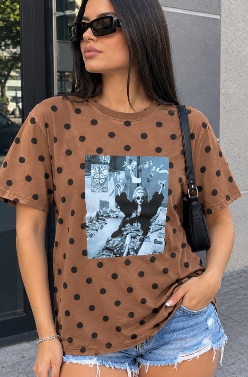 Remeras Lunares Vogue de Algodon Estampdas Varios - Imagen 3