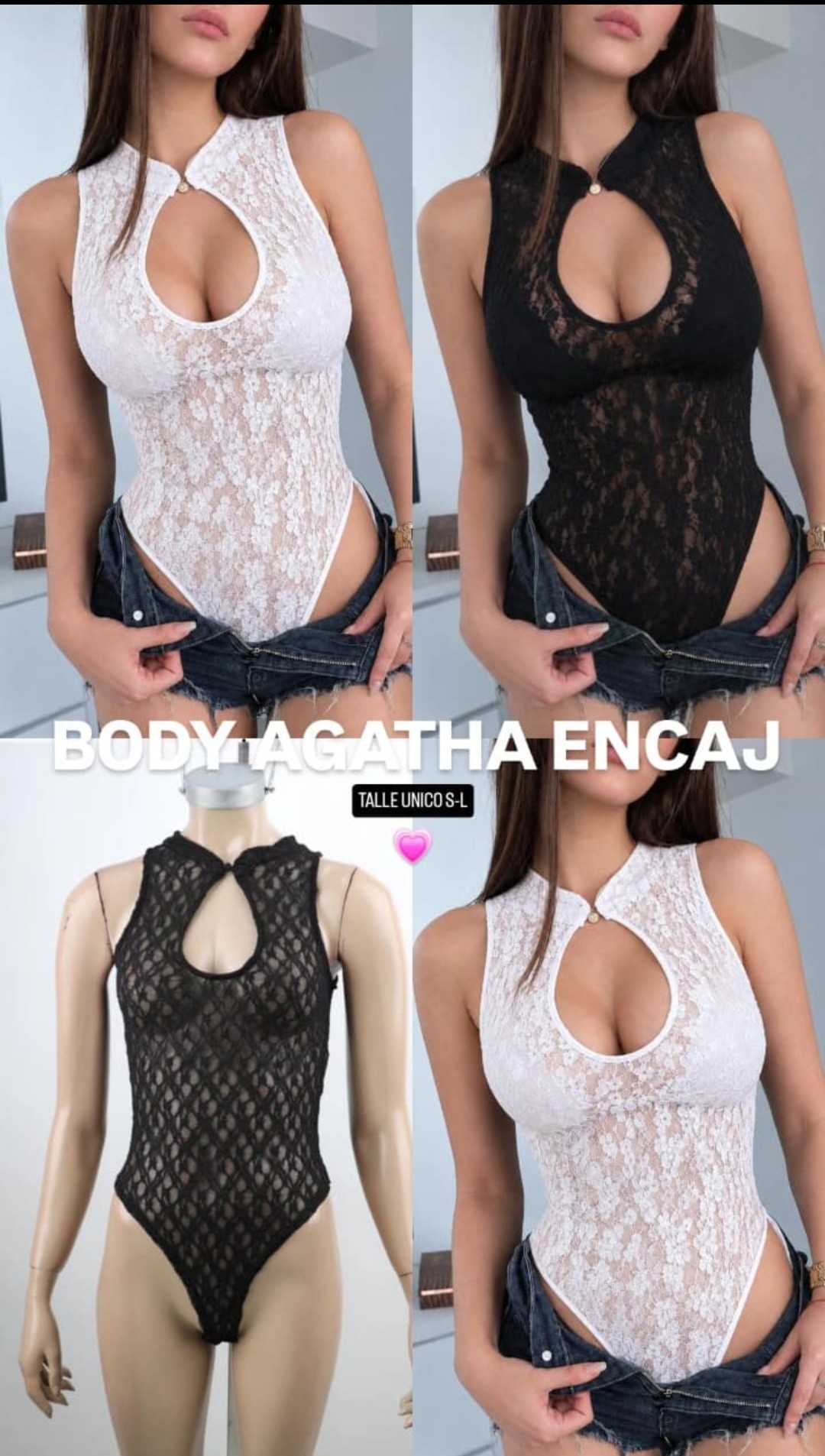 Body Encaje Gota - Imagen 4
