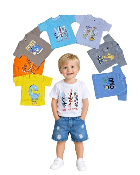 Remera Bebe Algodon Linda Calidad