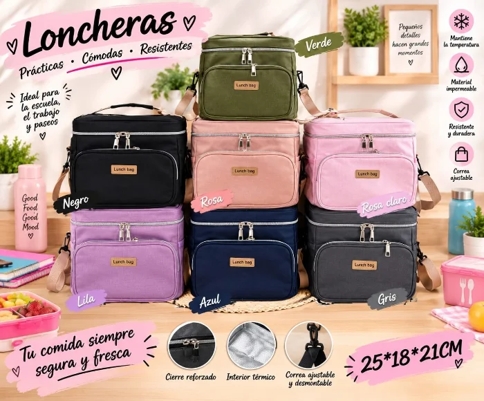 Lonchera Termica* .

impermeable Excelente Calidad.
