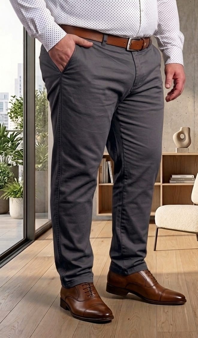 Pantalón Bolsillo Chino Talles Especiales - Imagen 3