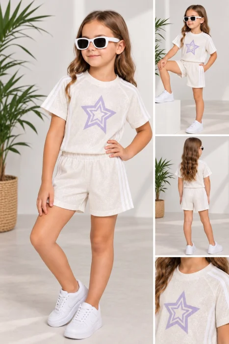 Conjunto de Gliter Elastizados