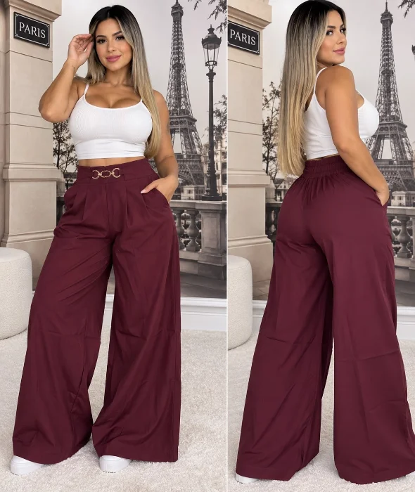 Palazo Sastrero Crep Excelente Calidad Talles M/l/xl/xxl/3xl/4xl/5xl