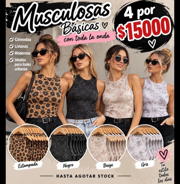 Musculosas - Imagen 2