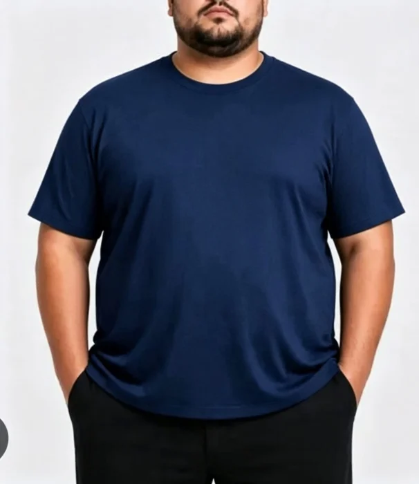 Remera Azul Marino Talles Especial