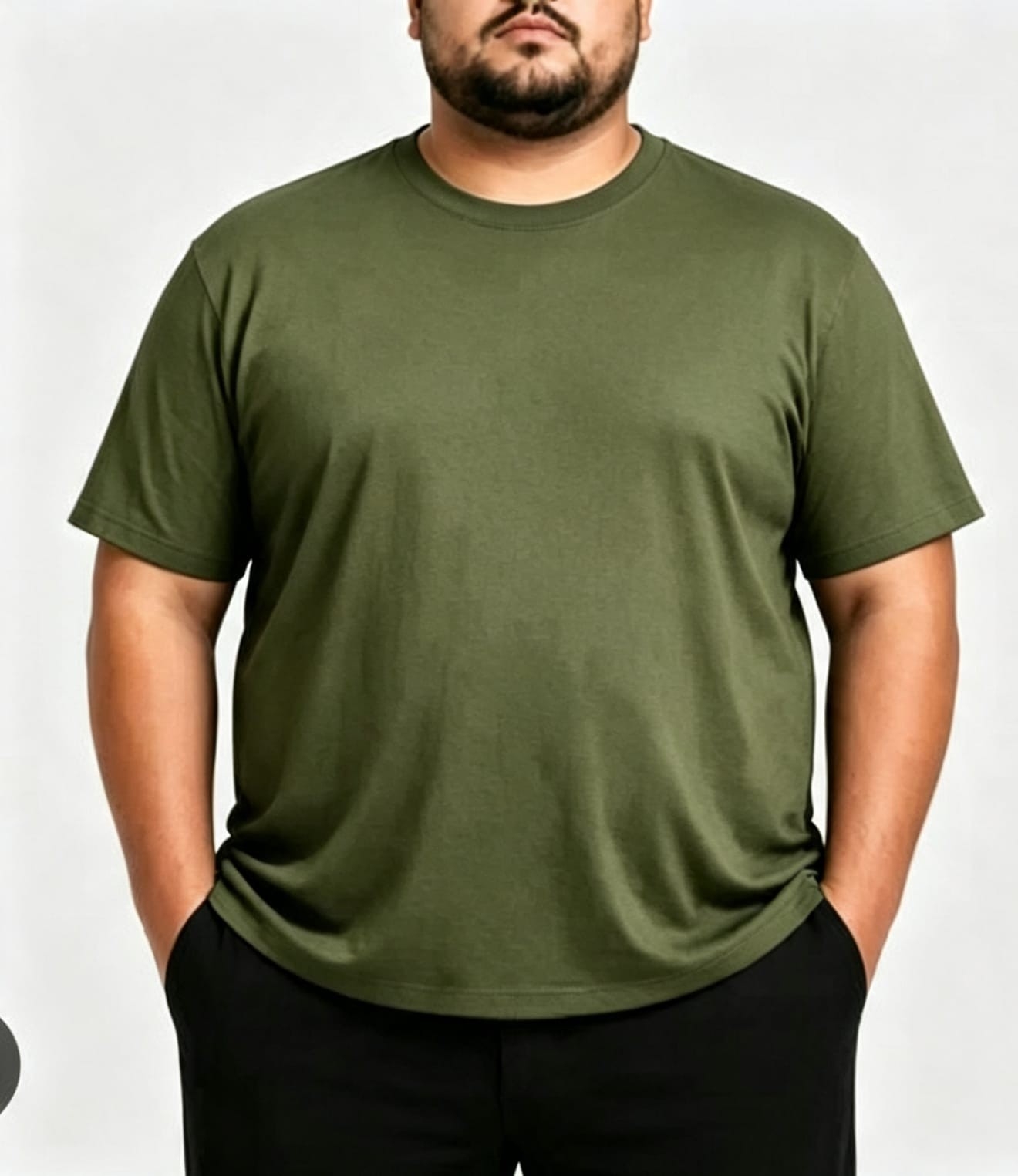 Remera Azul Marino Talles Especial - Imagen 2