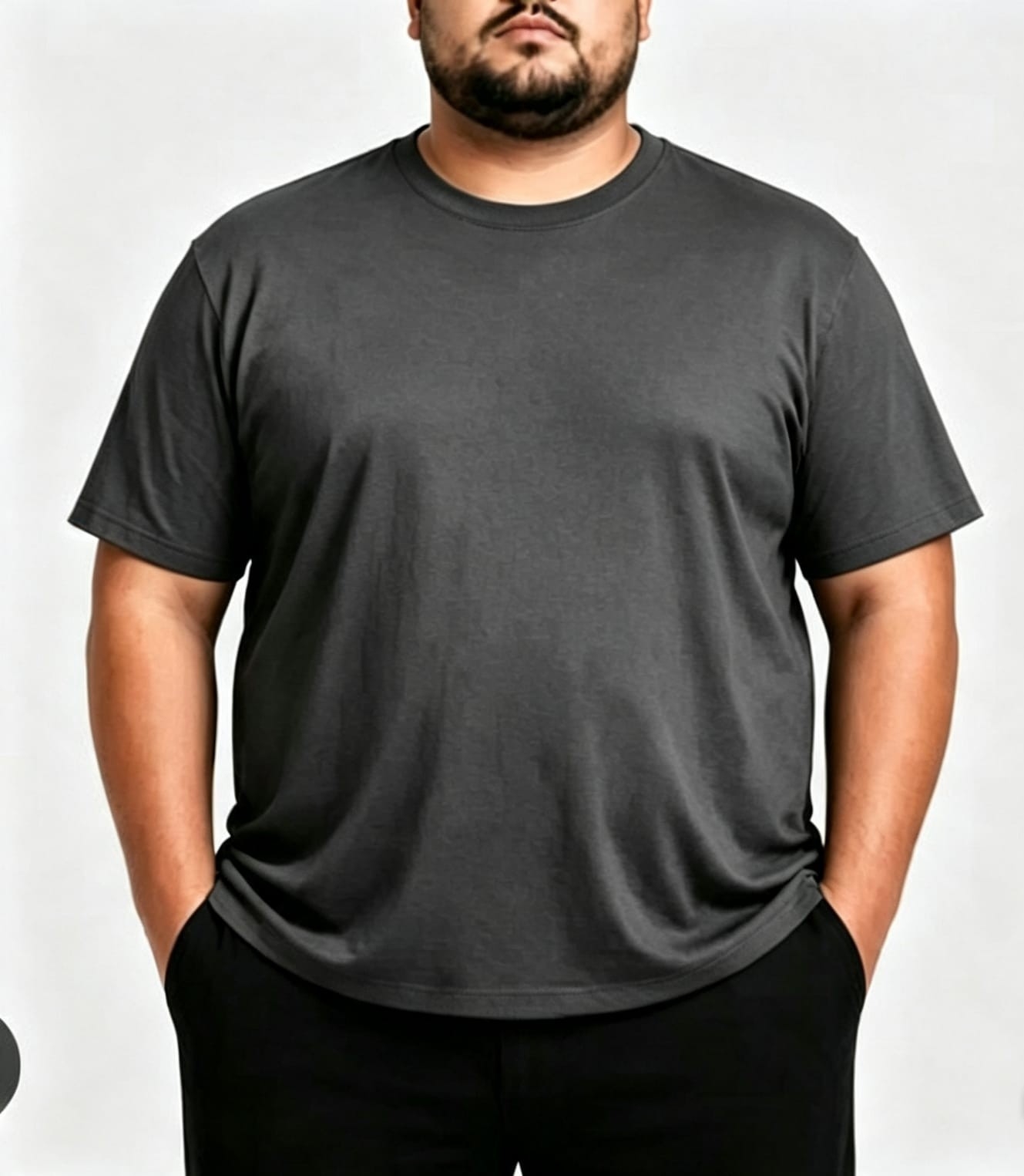 Remera Azul Marino Talles Especial - Imagen 4