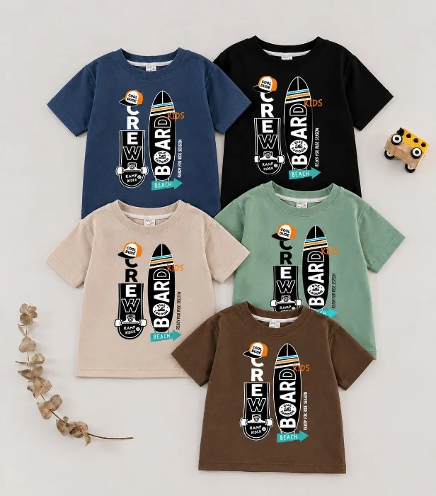 Remera Algodon Niño