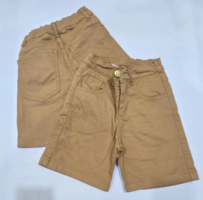 Bermudas Mom Gabardina