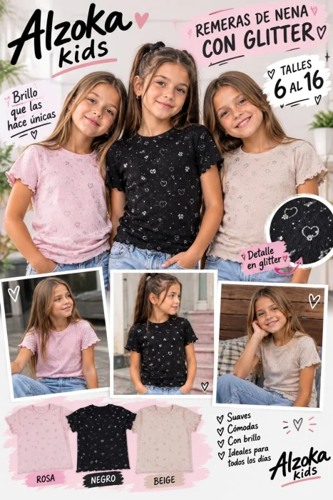 Remeras Morley Gliter