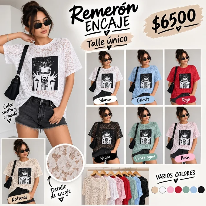 Remeron Encajé
