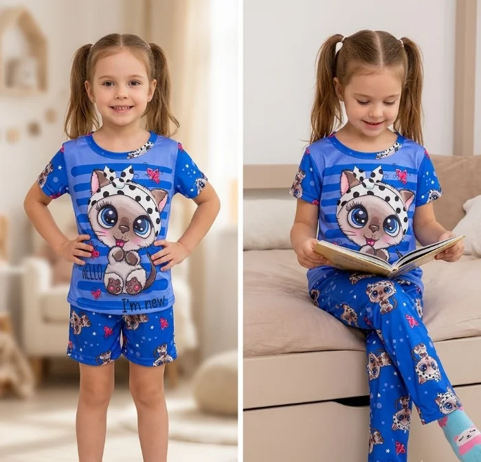 Pijama de Nena 3 Piezas