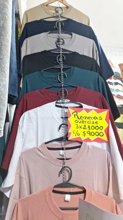 Remeras Overzice Lisas