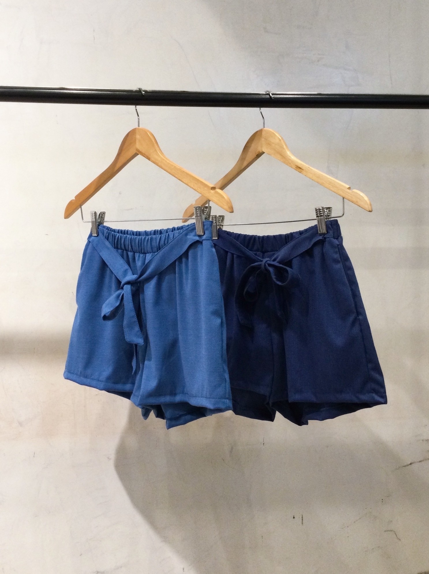 Short Simil Lino con Lazo - Imagen 2