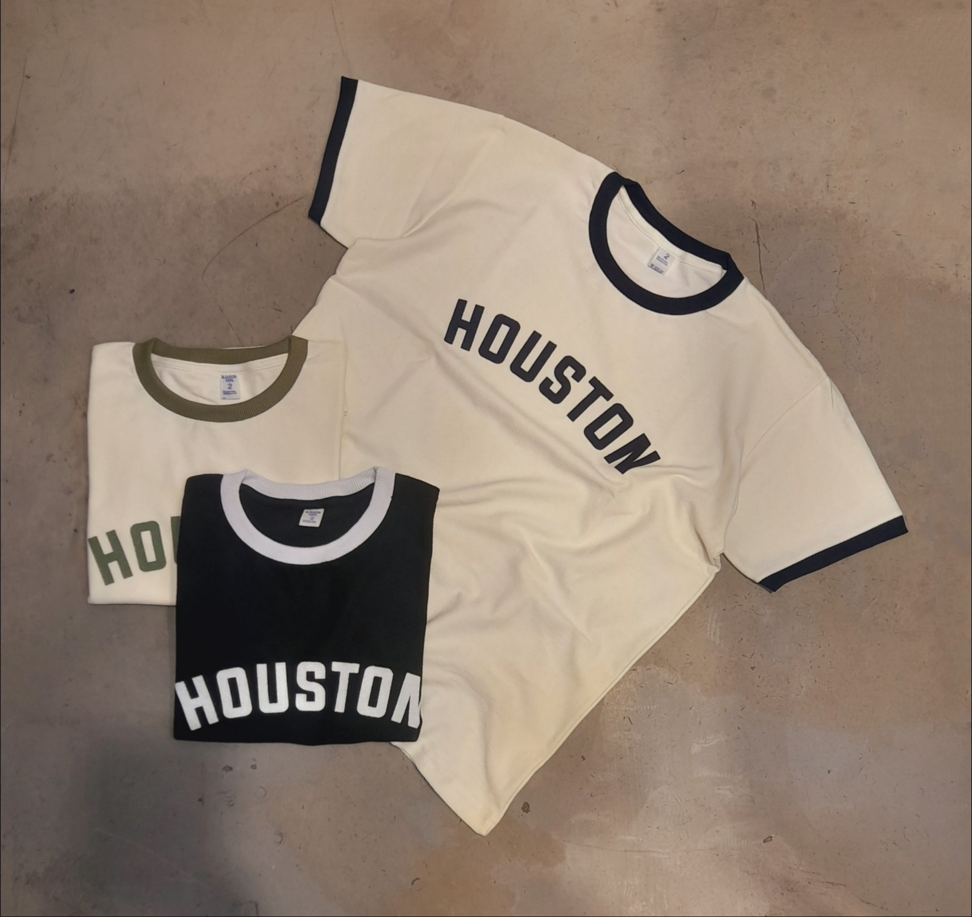 Remera Retro Ringer Houston - Imagen 2