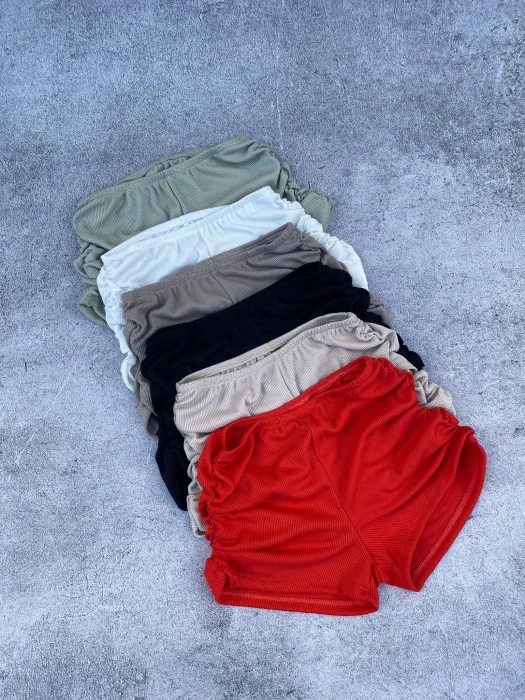 Short Morley con Frunces a los Costados