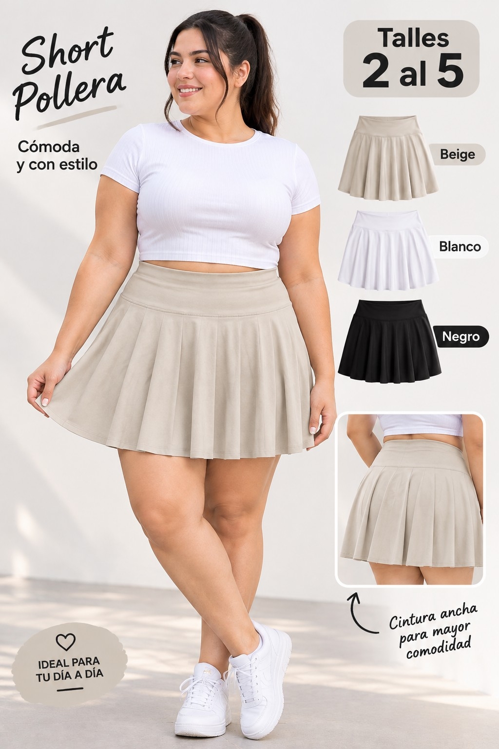 Short Pollera - Imagen 2