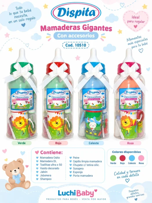 Mamaderas Gigante Marca Dispita