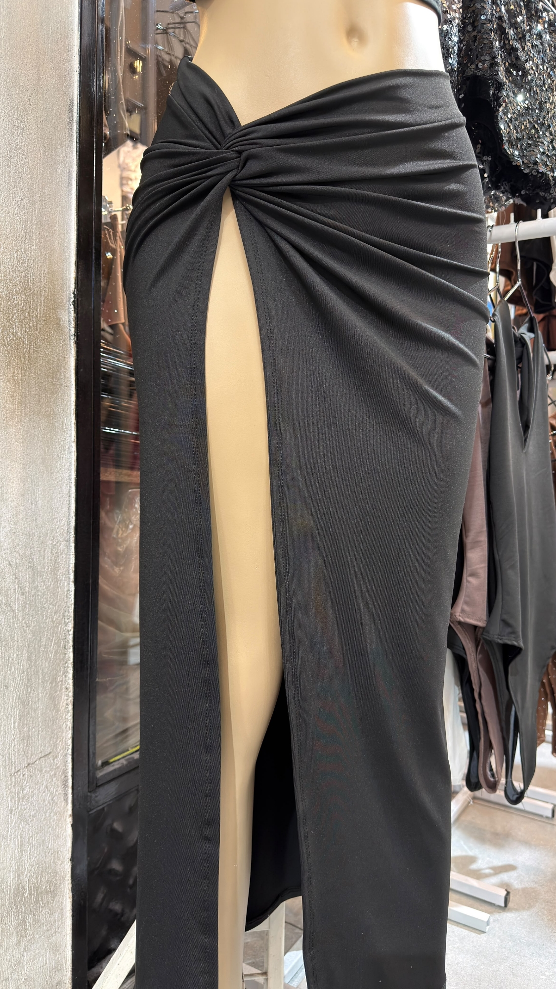 Pollera con Nudo Microfibra - Imagen 2