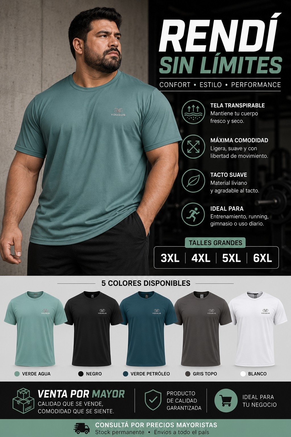 Remera Deportiva - Imagen 2