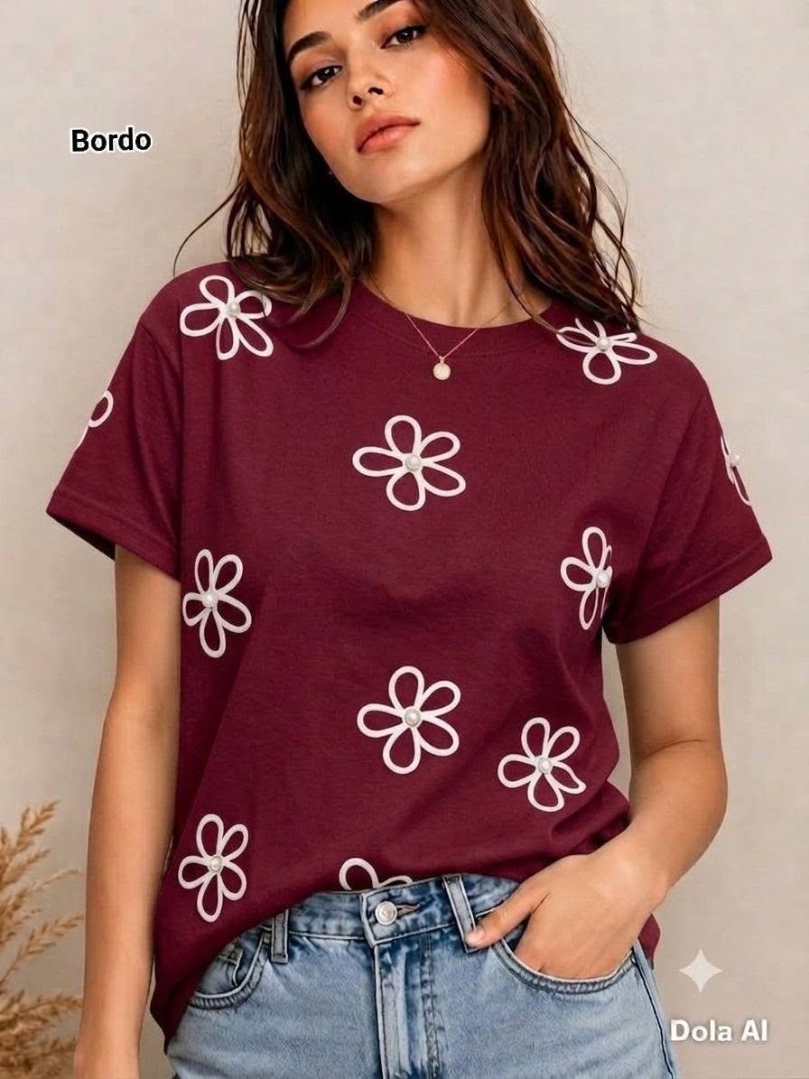Remera Perla Algodón Peinado - Imagen 2