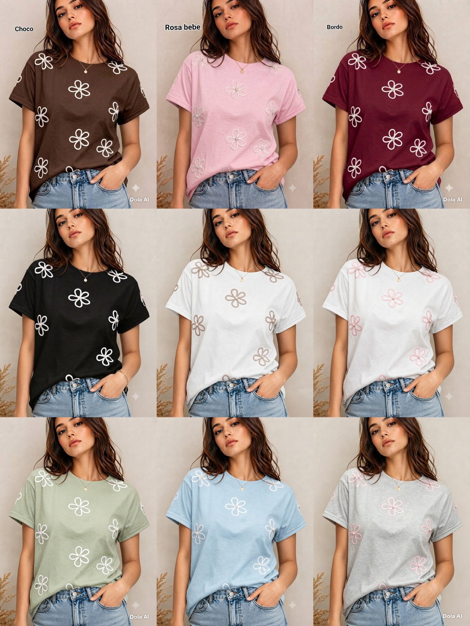 Remera Perla Algodón Peinado - Imagen 3
