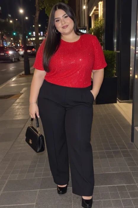 Remera Amanda Glitter